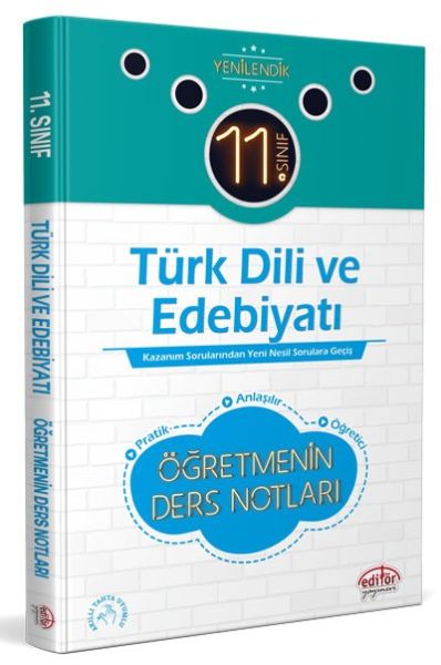 Editör 11 Sınıf Türk Dili ve Edebiyatı Öğretmenin Ders Notları