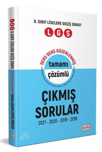 Editör Lgs Ders Ders Çıkmış Sorular Ve Çözümleri