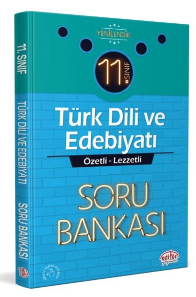 Editör 11 Sınıf Türk Dili ve Edebiyatı Özetli Lezzetli Soru Bankası YENİ