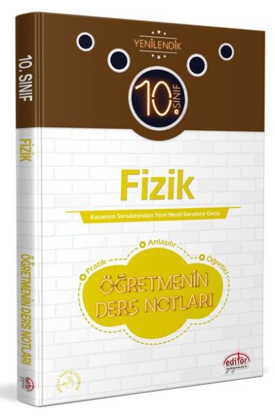 Editör 10 Sınıf Fizik Öğretmenin Ders Notları