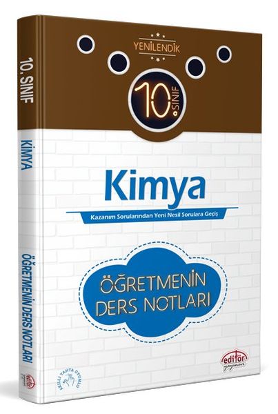 Editör 10 Sınıf Kimya Öğretmenin Ders Notları