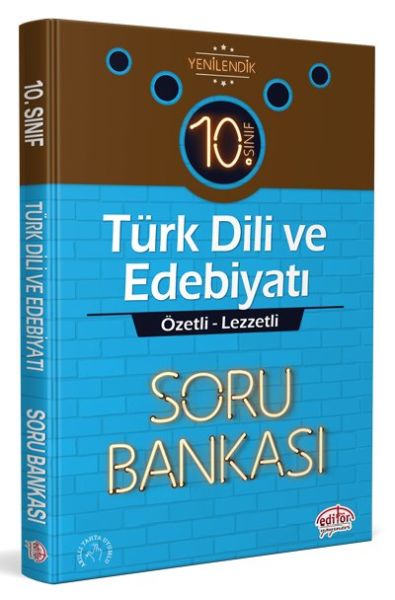 Editör 10 Sınıf Türk Dili ve Edebiyatı Özetli Lezzetli Soru Bankası