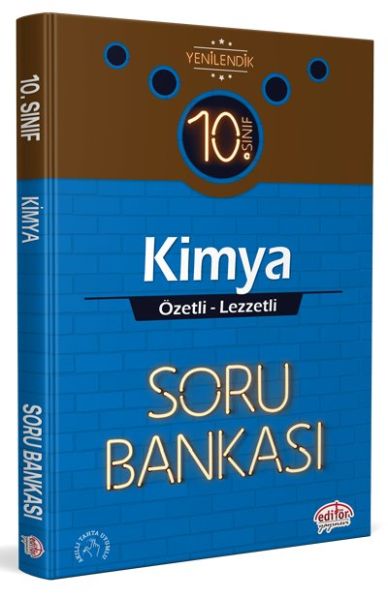 Editör 10 Sınıf Kimya Özetli Lezzetli Soru Bankası