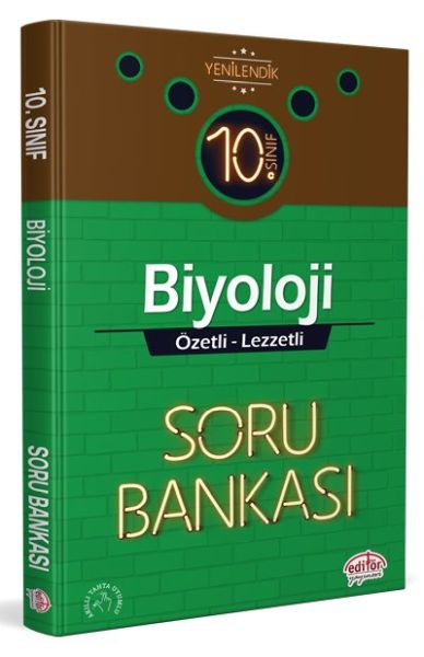 Editör 10 Sınıf Biyoloji Özetli Lezzetli Soru Bankası