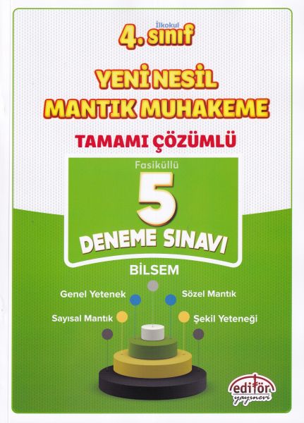 Editör 4 Sınıf Tamamı Çözümlü 5 Deneme