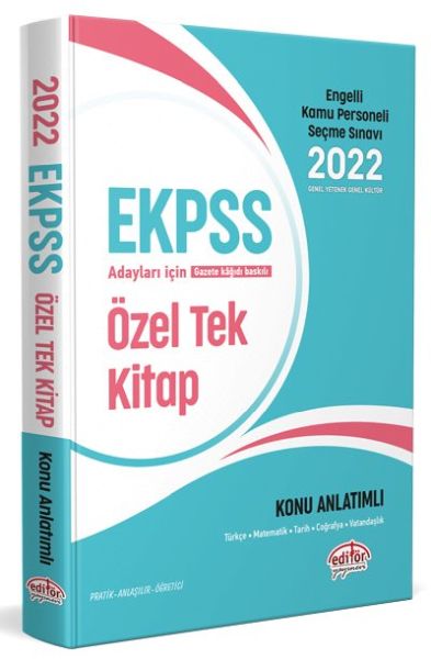 Data 2022 EKPSS Tek Kitap Konu Anlatımlı