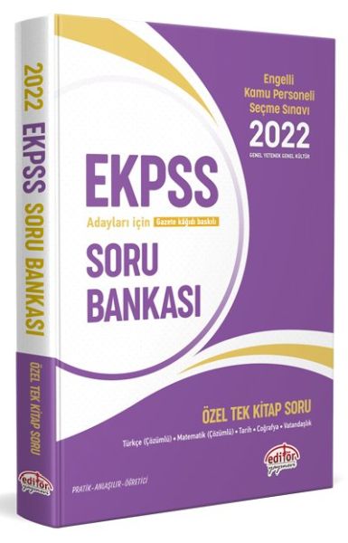 Data 2022 EKPSS Tek Kitap Soru Bankası