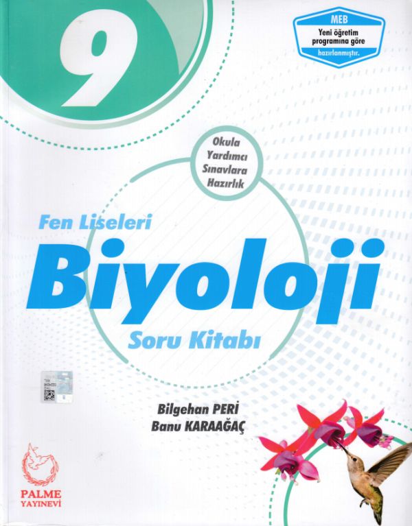 Palme 9Sınıf Fen Liseleri Biyoloji Soru Kitabı Yeni