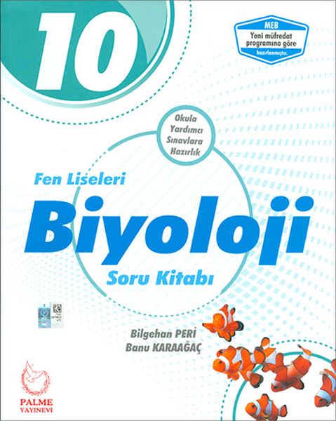 Palme 10Sınıf Fen Liseleri Biyoloji Soru Kitabı Yeni