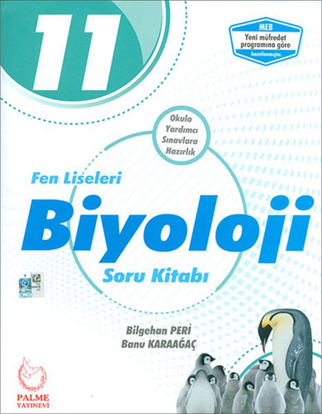 Palme 11Sınıf Fen Liseleri Biyoloji Soru Kitabı Yeni