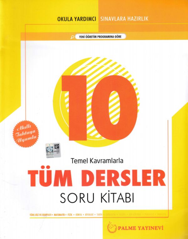 Palme 10 Sınıf Tüm Dersler Soru Bankası Yeni