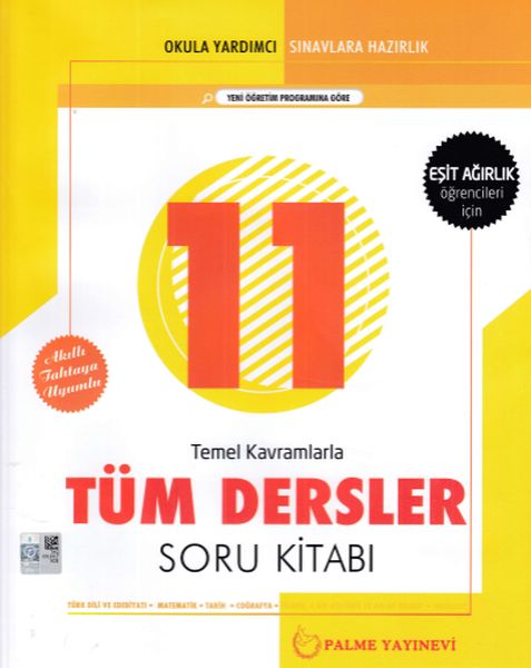 Palme 11 Sınıf Eşit Ağırlık Tüm Dersler Soru Bankası Yeni