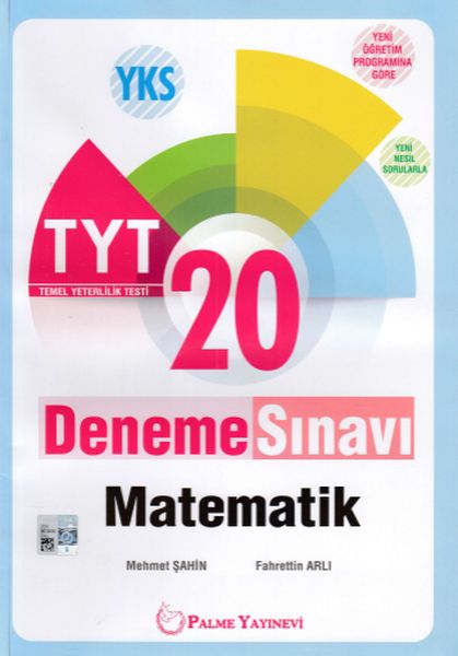 Palme YKSTYT Matematik 20 Deneme Sınavı Yeni