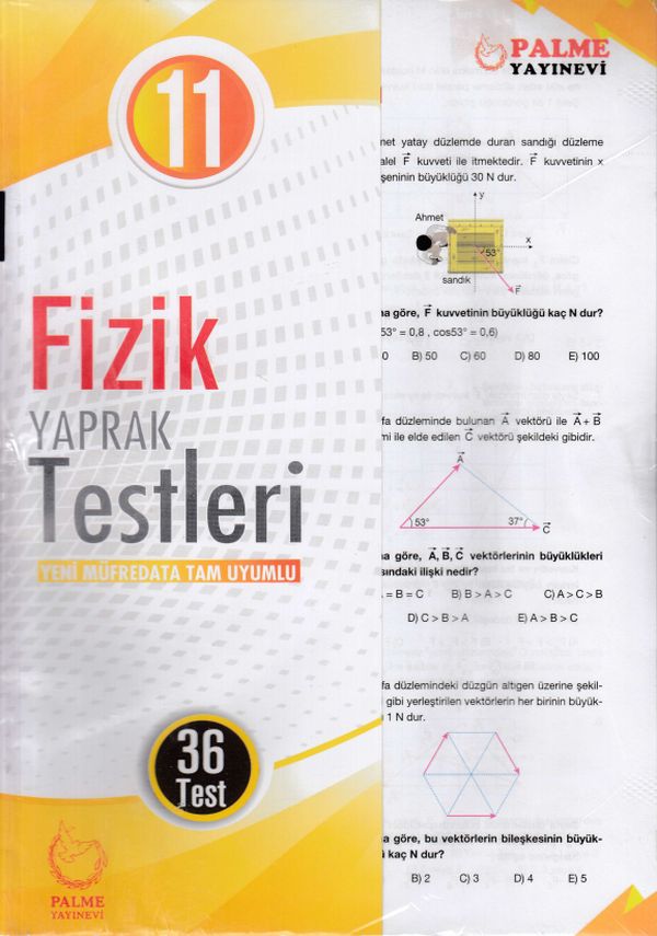 Palme 11 Sınıf Fizik Yaprak Test Yeni