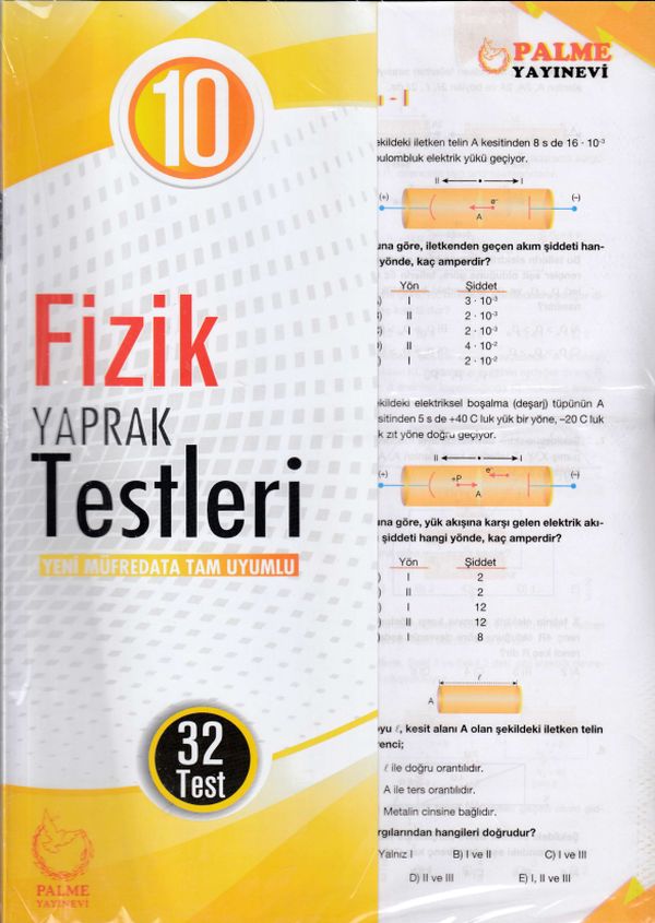 Palme 10 Sınıf Fizik Yaprak Test Yeni