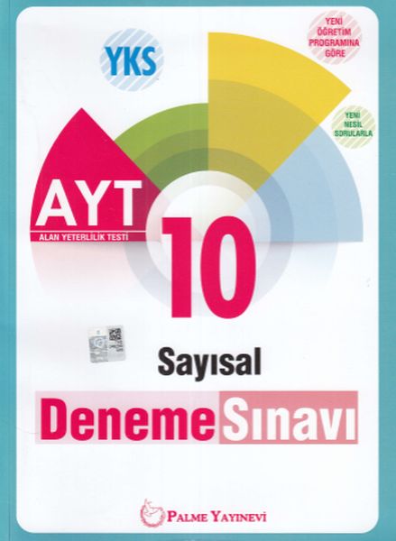 Palme AYT Sayısal 10 Deneme Sınavı Yeni