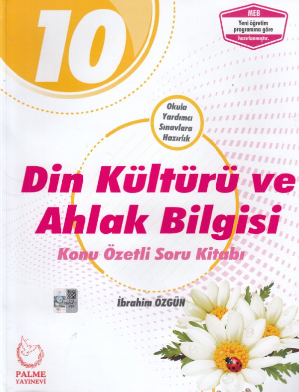 Palme 10 Sınıf Din Kültürü ve Ahlak Bilgisi Konu Özetli Soru Kitabı