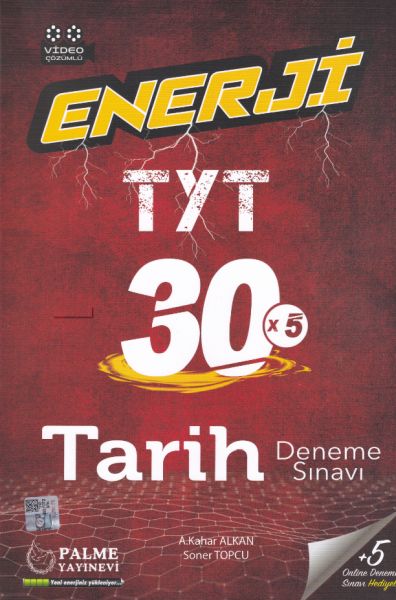 Palme 2021 Enerji TYT 30x5 Tarih Deneme Sınavı