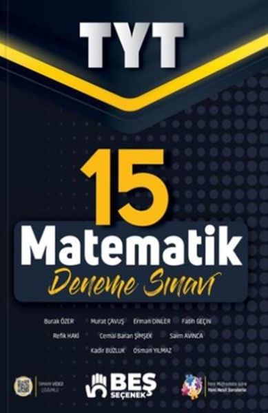 Beş Seçenek Yayınları 2021 TYT 15 Matematik Deneme Sınavı