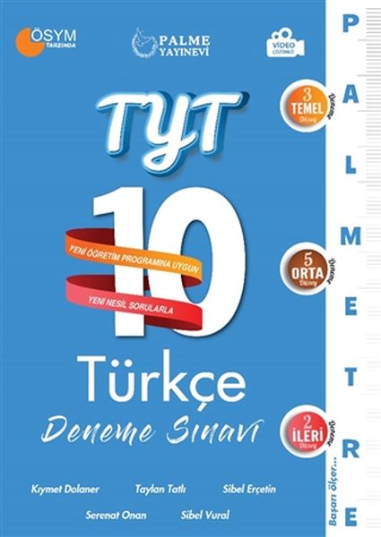 Palme 2021 TYT 10 Türkçe Deneme Sınavı