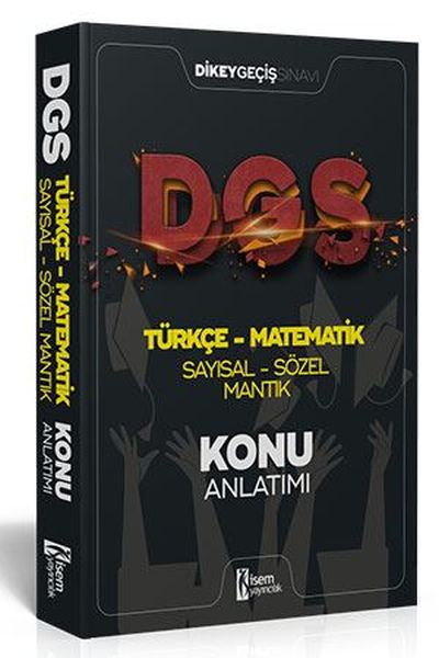 İsem 2021 DGS Türkçe Matematik Sayısal Sözel Mantık Konu Anlatımı