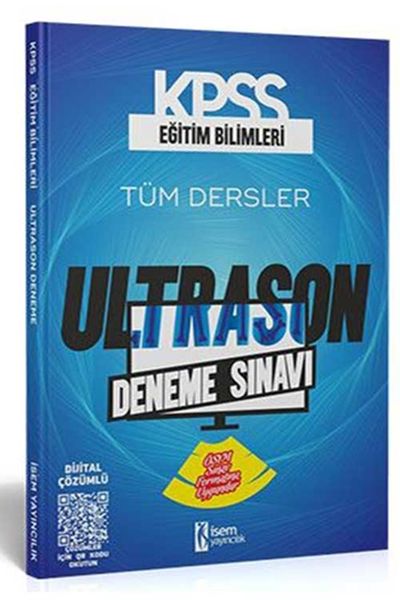 İsem 2022 KPSS Eğitim Bilimleri ÖSYM Tarzı UltraSon Deneme Sınavı