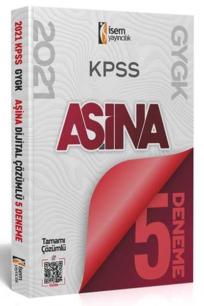 İsem 2021 KPSS Aşina Genel Yetenek Genel Kültür Tamamı Çözümlü 5 Deneme