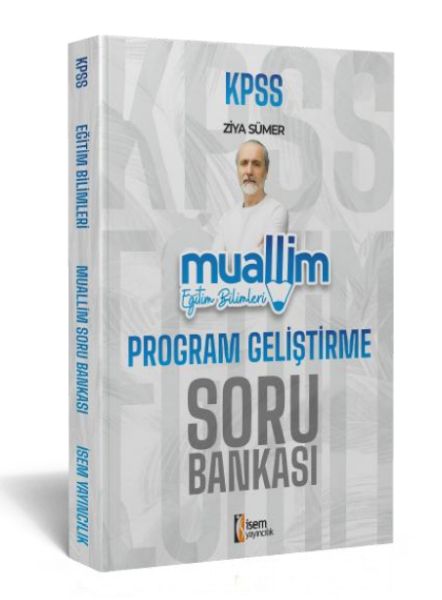 İsem Yayıncılık 2024 Kpss Muallim Eğitim Bilimleri Program Geliştirme Soru Bankası