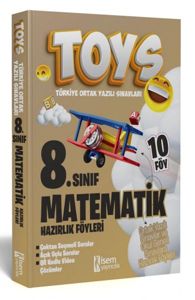 İsem Yayıncılık 2024 Toys 8 Sınıf Matematik Hazırlık Föyleri