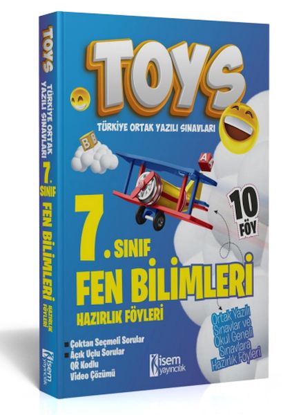 İsem Yayıncılık 2024 Toys 7 Sınıf Fen Bilimleri Hazırlık Föyleri