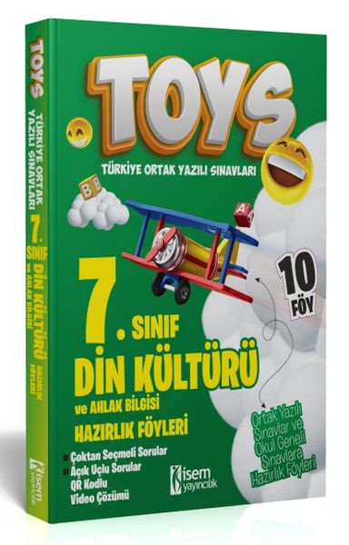 İsem Yayıncılık 2024 Toys 7 Sınıf Din Kültürü Ve Ahlak Bilgisi Hazırlık Föyleri