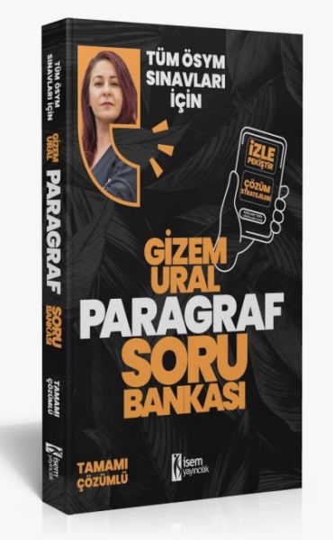 İsem Yayıncılık 2024 Kpss Tüm Ösym Sınavları İçin Stratejik Paragraf Soru Bankası