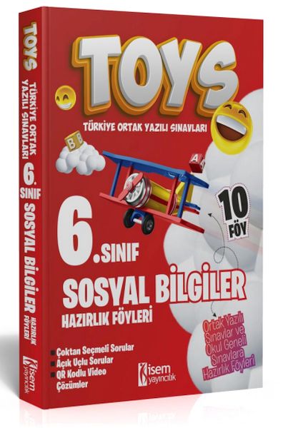 İsem Yayıncılık 2024 Toys 6 Sınıf Sosyal Bilgiler  Hazırlık Föyleri