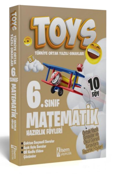 İsem Yayıncılık 2024 Toys 6 Sınıf Matematik Hazırlık Föyleri