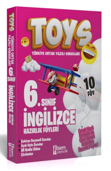 İsem Yayıncılık 2024 Toys 6 Sınıf İngilizce Hazırlık Föyleri