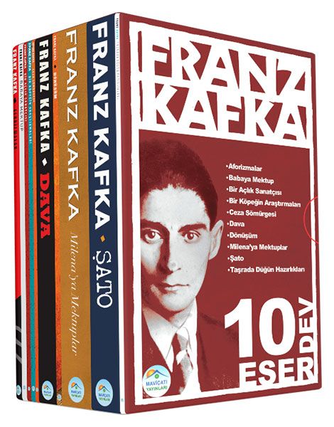 Franz Kafka Seti 10 Kitap