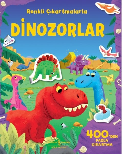 Renkli Çıkartmalarla Dinozorlar