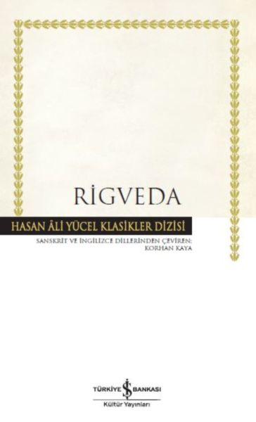 Rigveda  Hasan Ali Yücel Klasikleri Ciltli