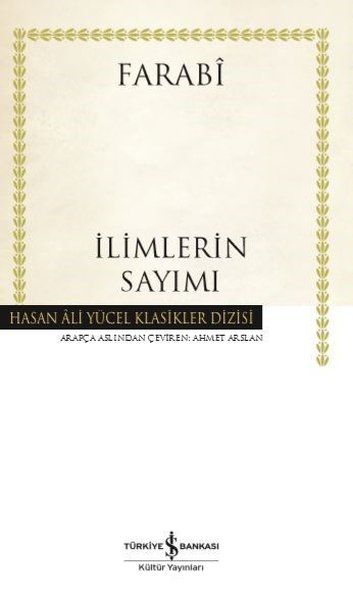 İlimlerin Sayımı  Hasan Ali Yücel Klasikleri Ciltli