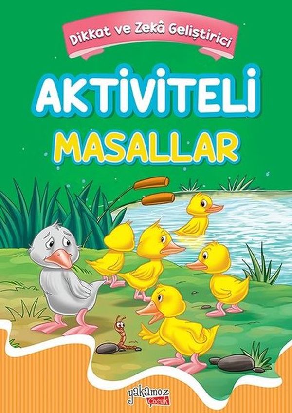 Aktiviteli Masallar 2 Yeşil Hayvanlar