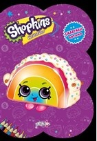 Shopkins Cicibiciler  Mor Çıkartmalı Boyama