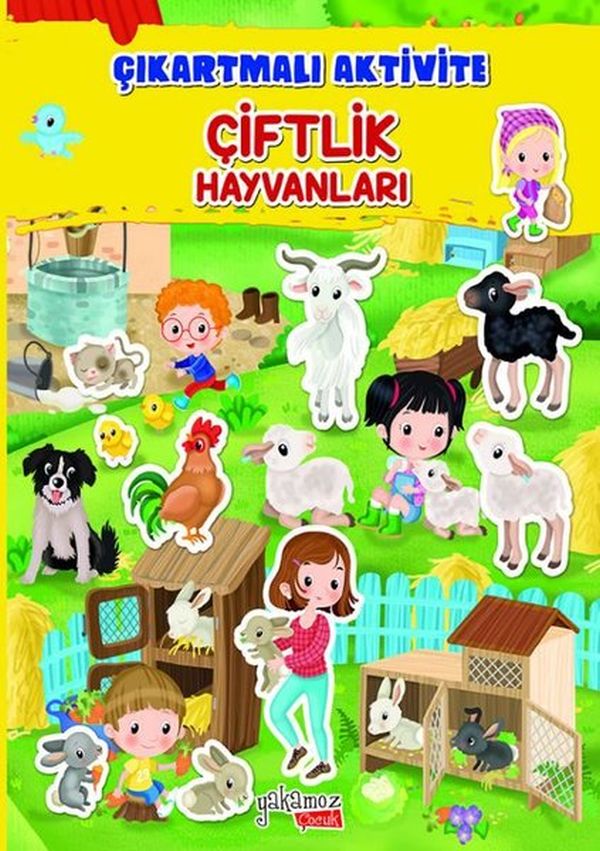 Çiftlik Hayvanları  Çıkartmalı Aktivite