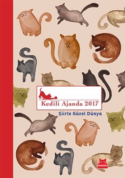 Kedili Ajanda 2017  Şiirle Güzel Dünya