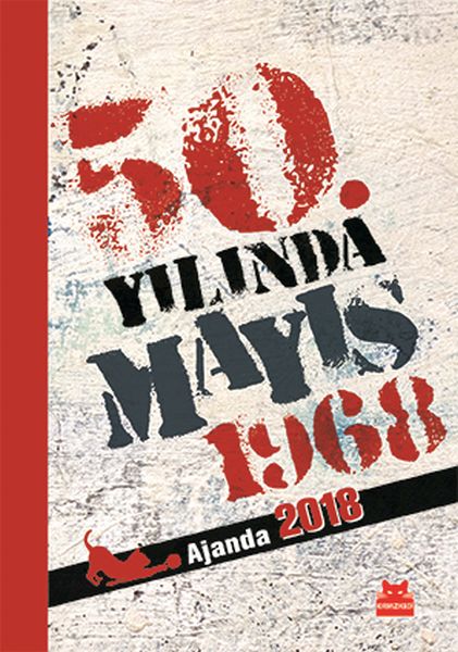 Kedili Ajanda 2018 50 Yılında Mayıs1968