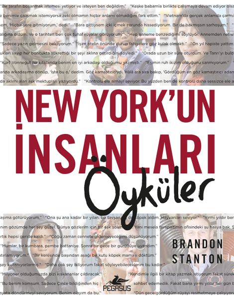 New Yorkun İnsanları Öyküler Ciltli