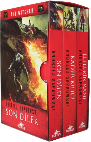 The Witcher  Elflerin Kanı Serisi Kutulu Özel Set 3 Kitap