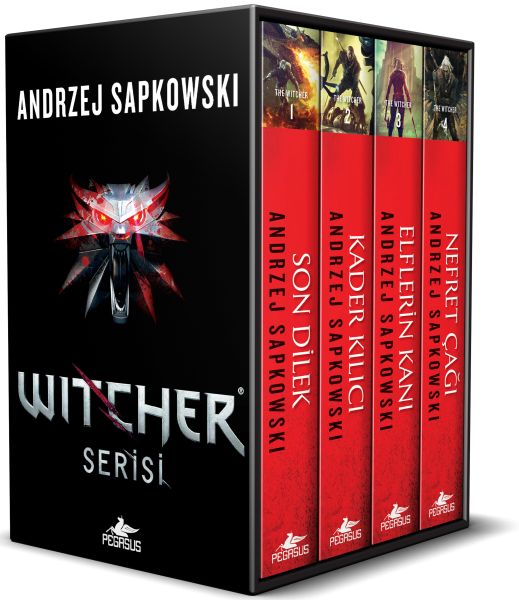 The Witcher Serisi Kutulu Özel Set 4 Kitap