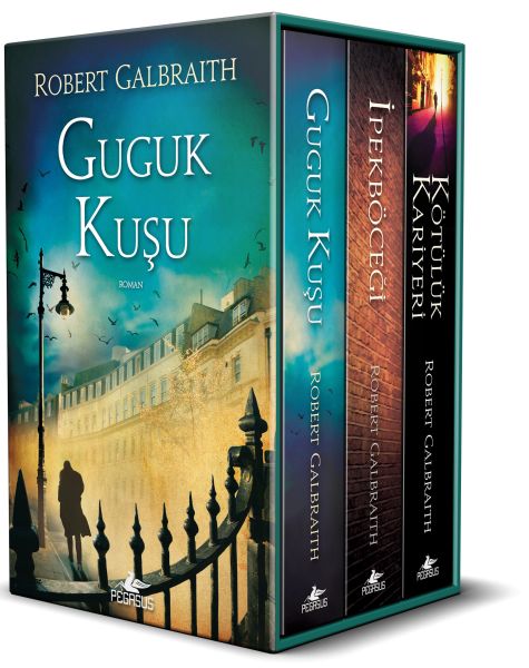 Cormoran Strike Kutulu Özel Set 3 Kitap