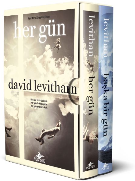 Her Gün + Başka Bir Gün  David Levithan  Kutulu Özel Set 2 Kitap