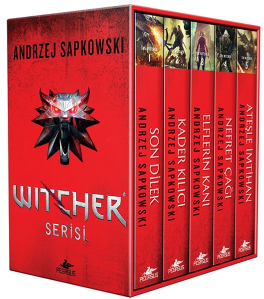 The Witcher Serisi Kutulu Özel Set 5 Kitap